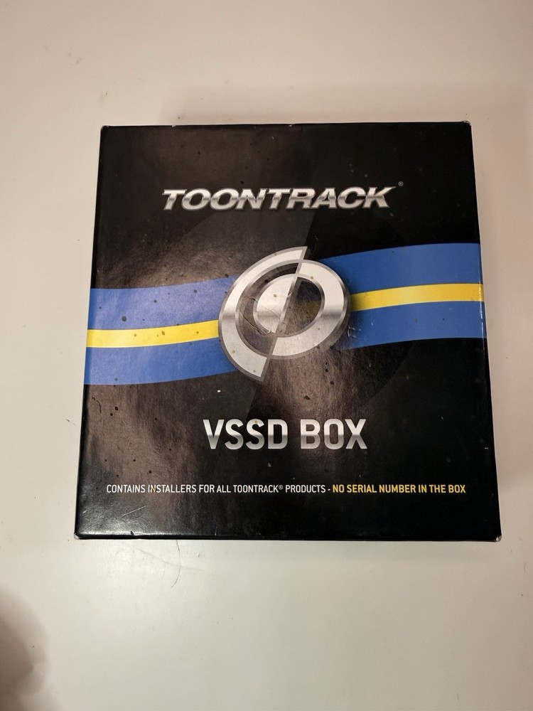 📦 Toontrack VSSD Box - Installer DVD Set