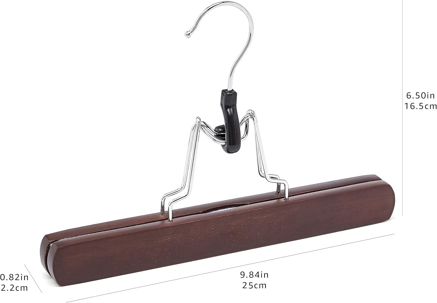 Wooden Pants Hangers Cherry 10 Pack...