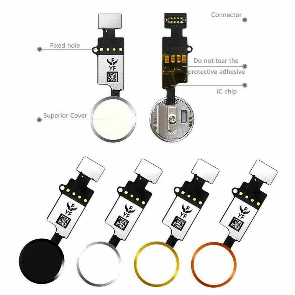 iPhone 7/7Plus/8/8Plus 3rd JC Home Button YF Universal Home Button Flex Cable