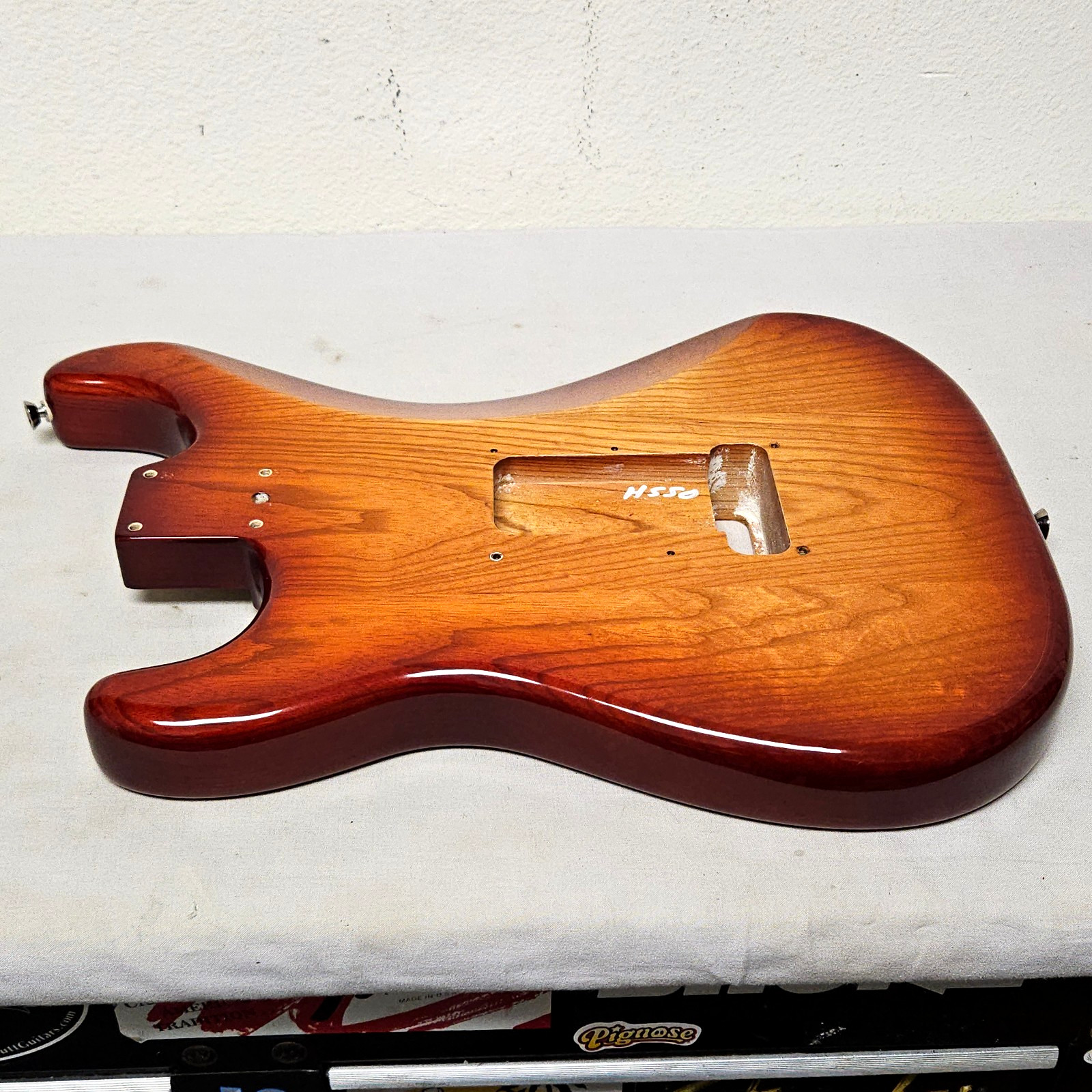 2008 Fender American Standard Strat Ash Body Sienna Sunburst - USA Stratocaster