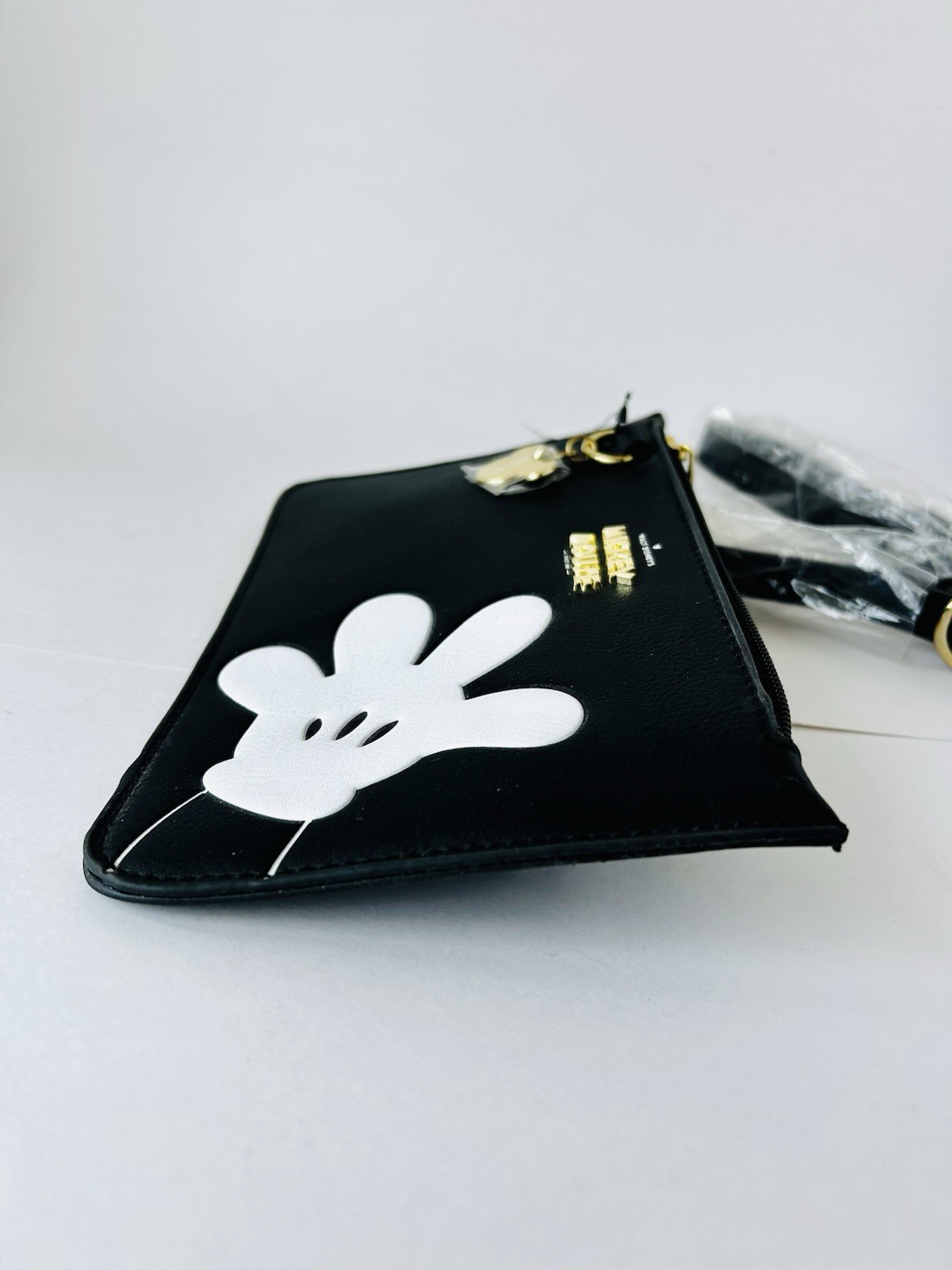 Bioworld Mickey Mouse Glove Hand Belt Bag Purse 90 Years Of Mickey NEW With Tags