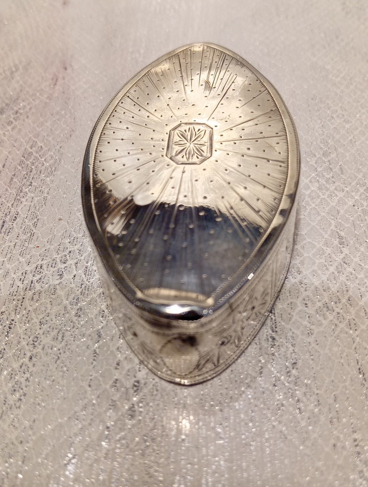 Solid Silver Snuff Box Samuel Pemberton 1792 Birmingham.