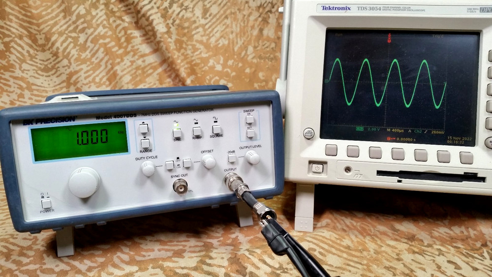 BK PRECISION 4007DDS 7MHZ DDS Sweep Function Generator TESTED WORKING