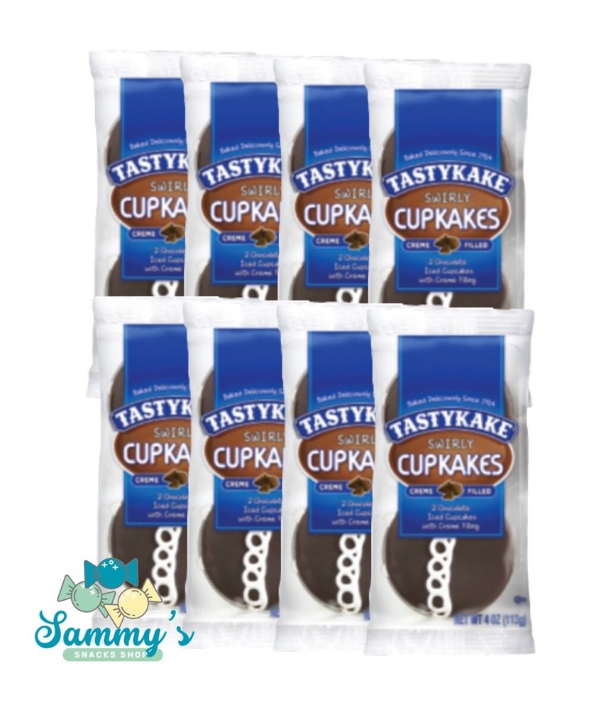 Tastykake 8 Swirly Cupcakes