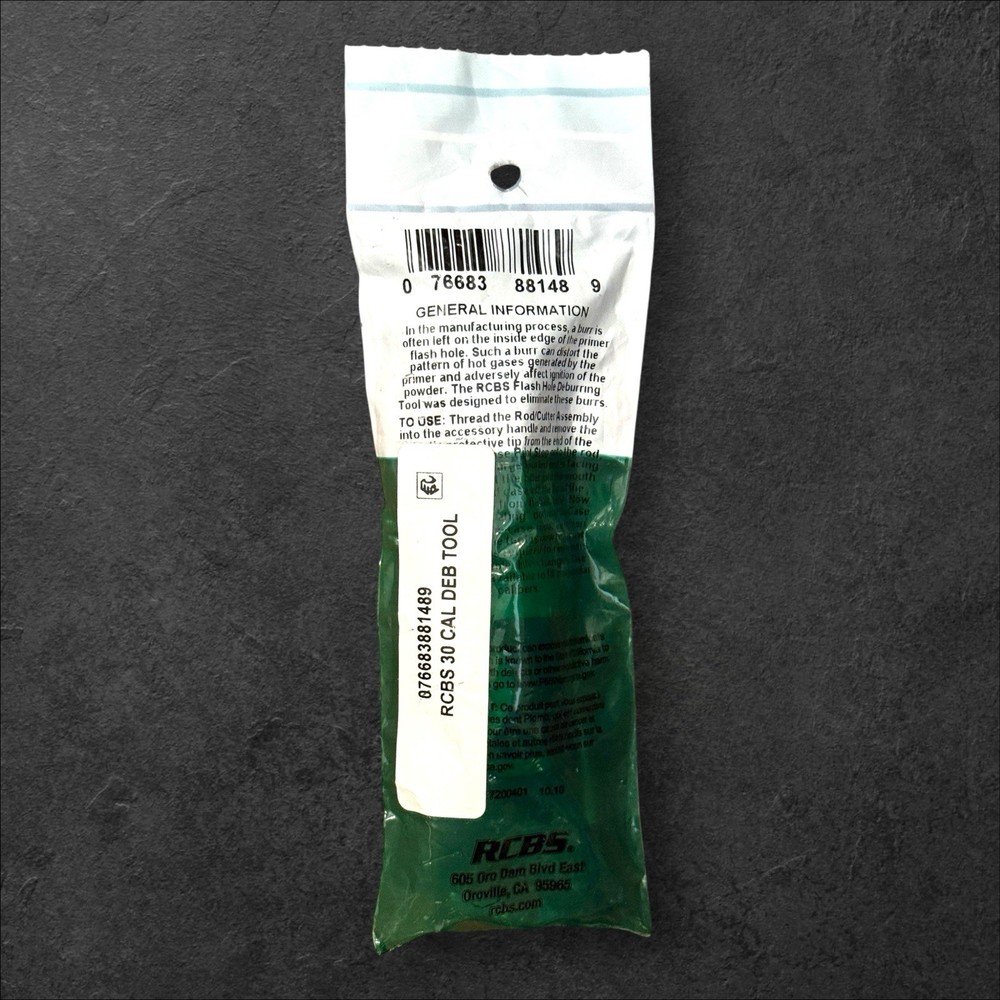 RCBS .30 Caliber Flash Hole Deburring Tool 88148
