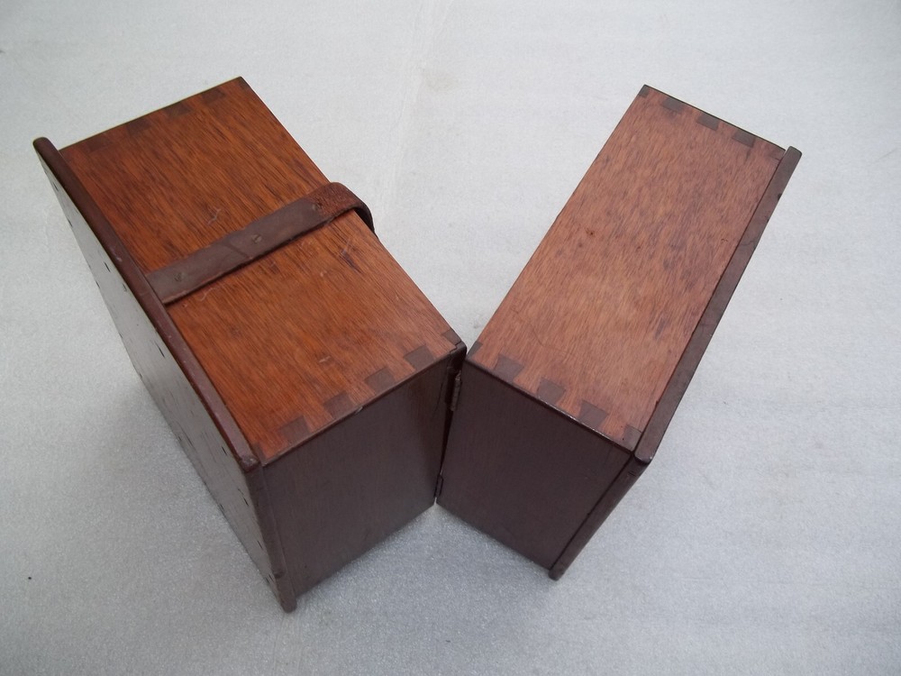 Antique Marine Chronometer Guard Case - Damaged Hinge