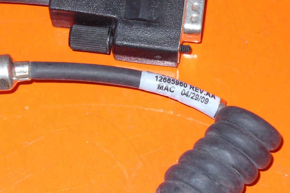 SYMBOL 9000 SERIAL DATA CABLE FOR HANDHELD MOBILE COMPUTERS