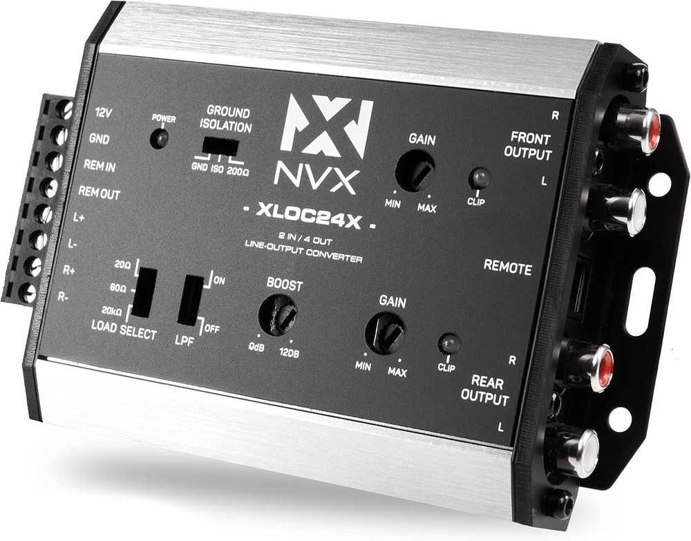 2 inputs / 4 outputs High Voltage Active Line Output Converter with Impedance...