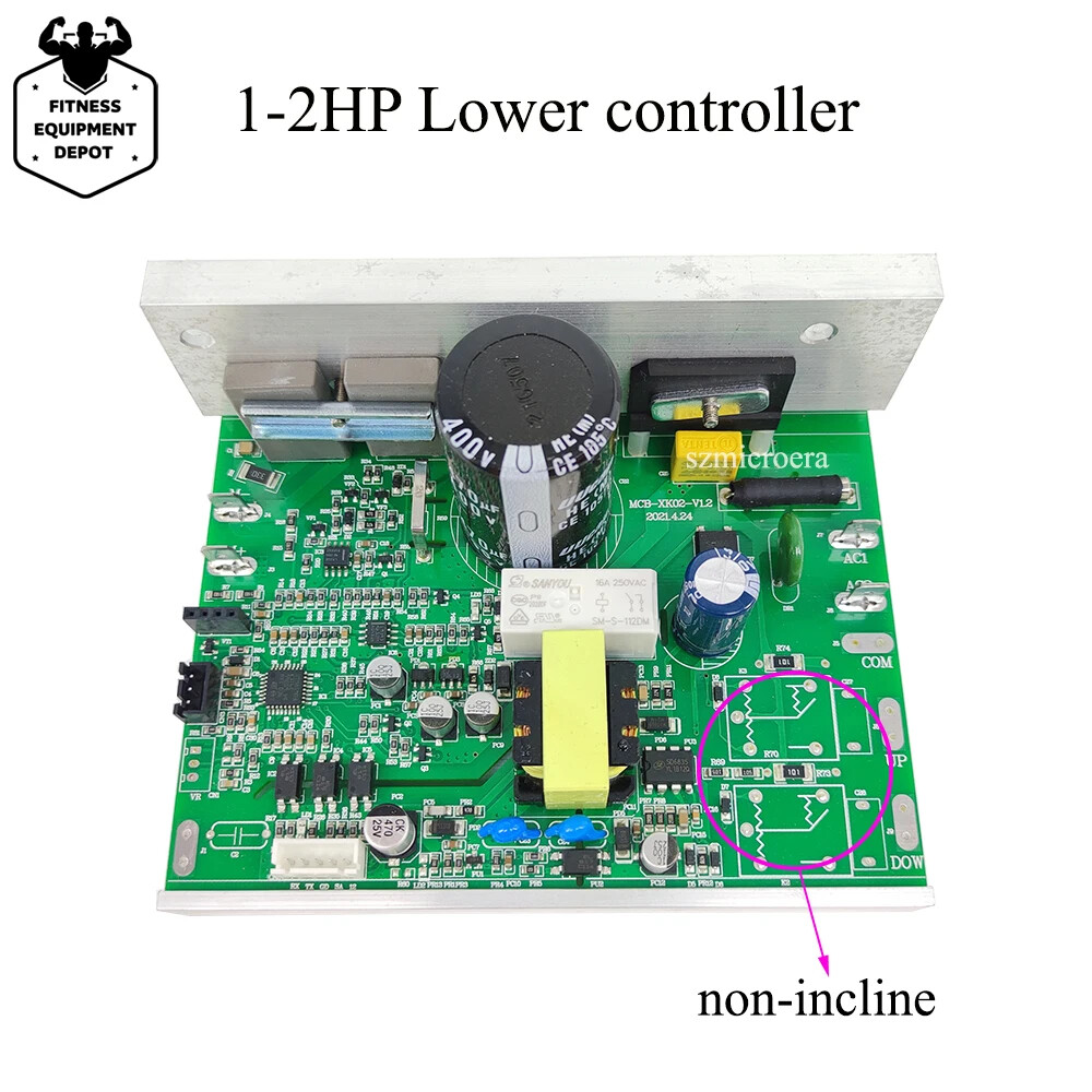 Universal 1-4 HP DC Motorized Treadmill Control Board Treadmill Console Display