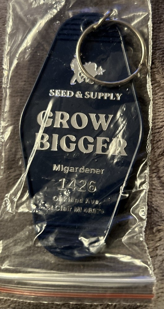 Seed & Supply, St.Clair,Mi.  Keychain