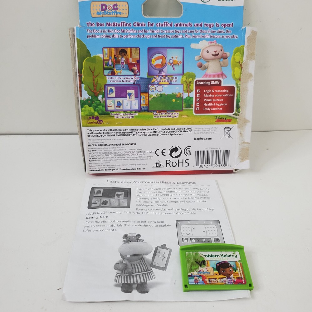 LeapFrog LeapPad Explorer Learning System: Doc McStuffins, Leap Pad 1 2 3 GS Ul