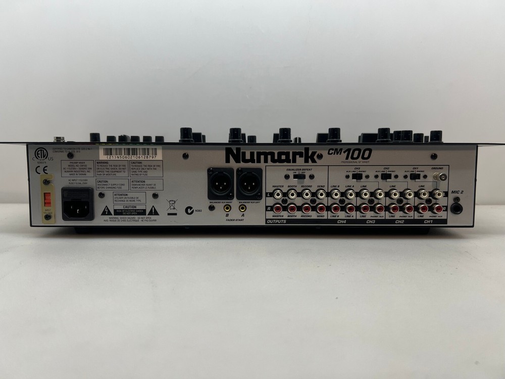Numark CM100 Quad Deck Controller For Parts Free Shipping