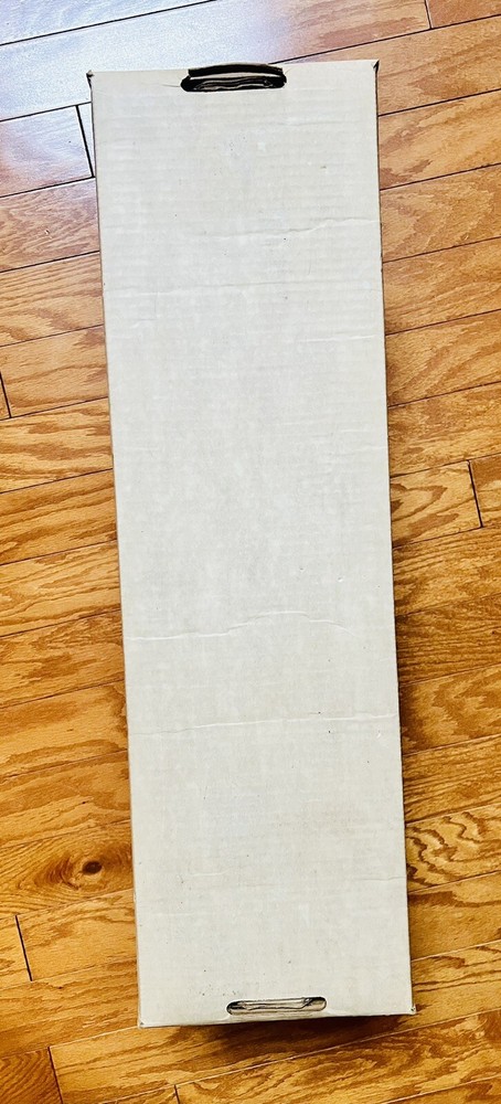 1 CSP Long DOUBLE-WALL Cardboard Comic Book Storage Box. USED.