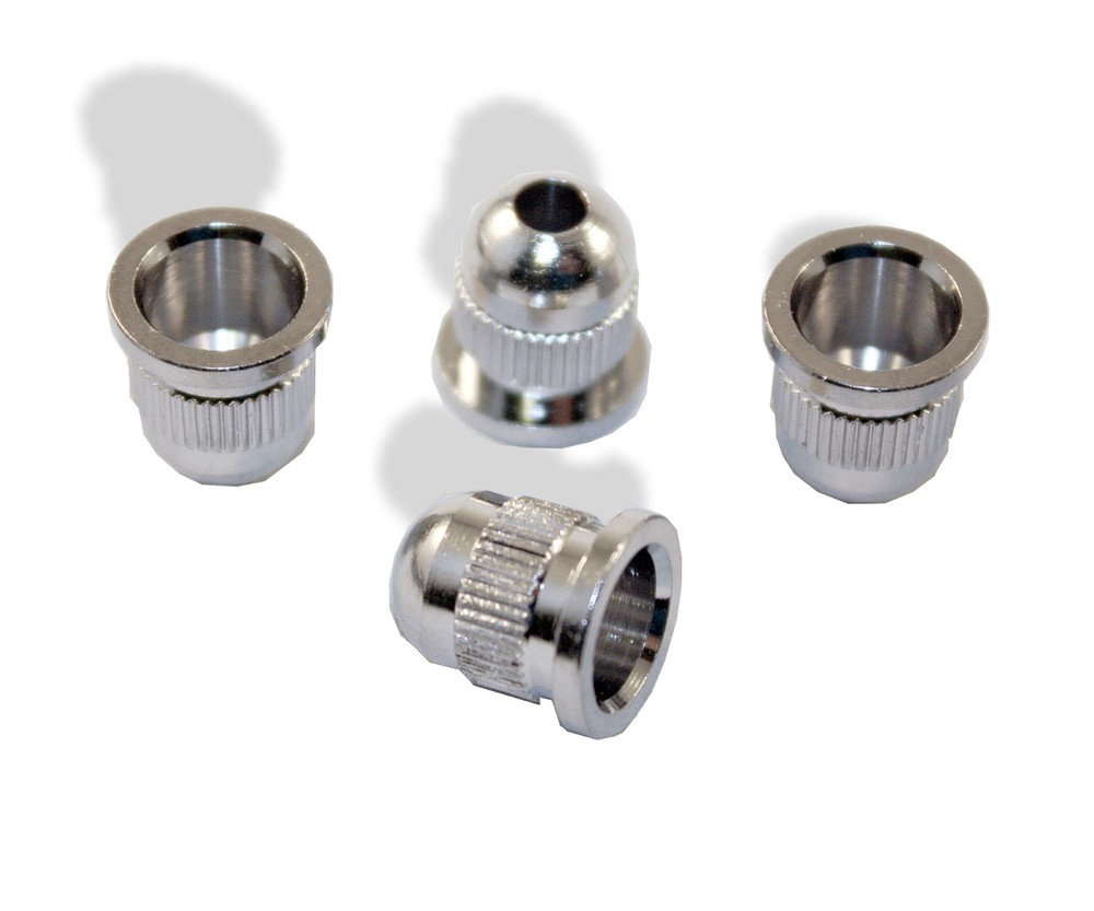 Ferrule String Bass Rear 3/8 Inch Chrome 4 String Bitterroot 0811374CH
