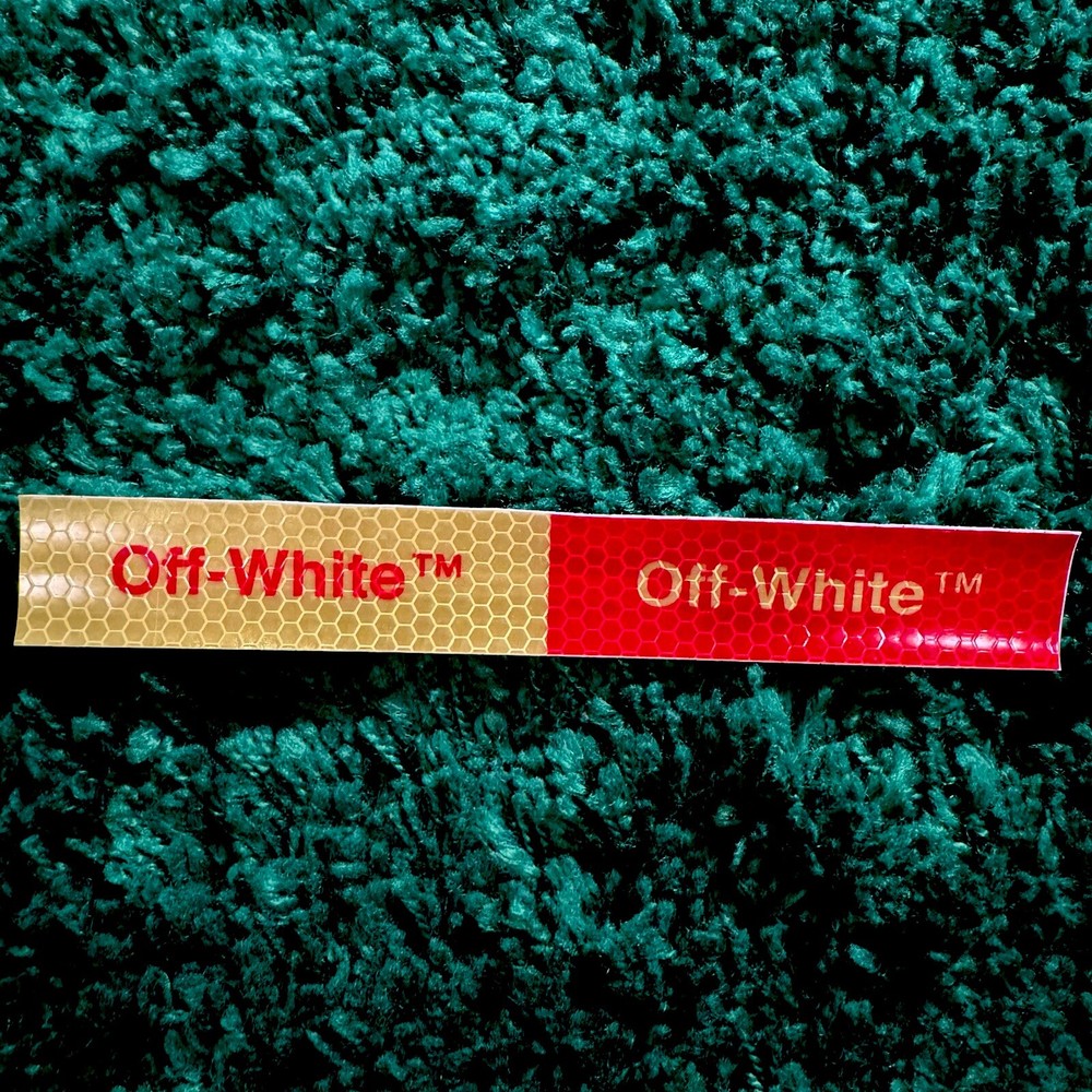 Off-White™ Reflective 3M Sticker - Off-White - Virgil Abloh