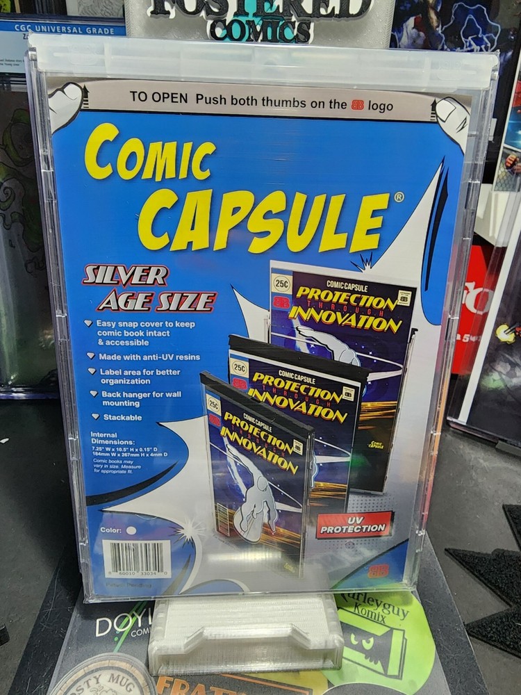 comic capsule silver age - clear