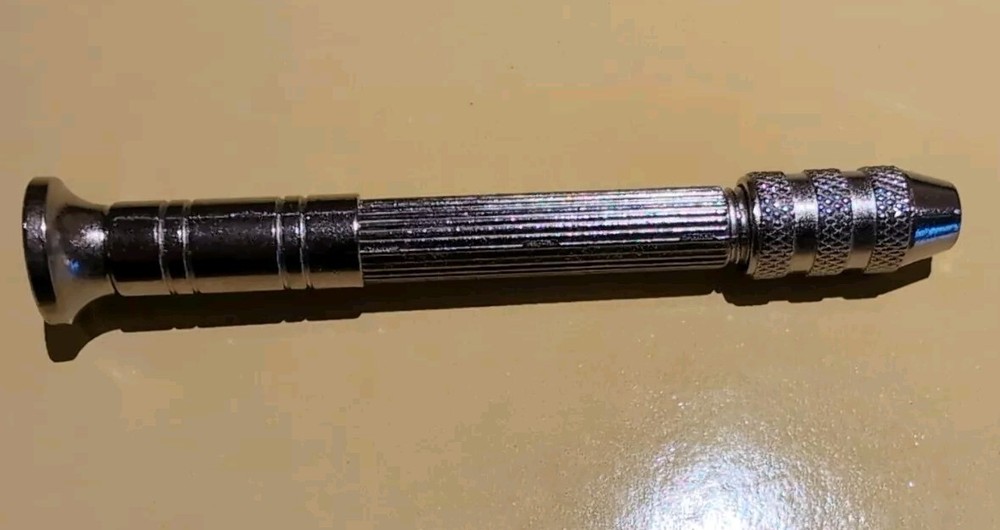 Mini Hand Drill Aluminum, New