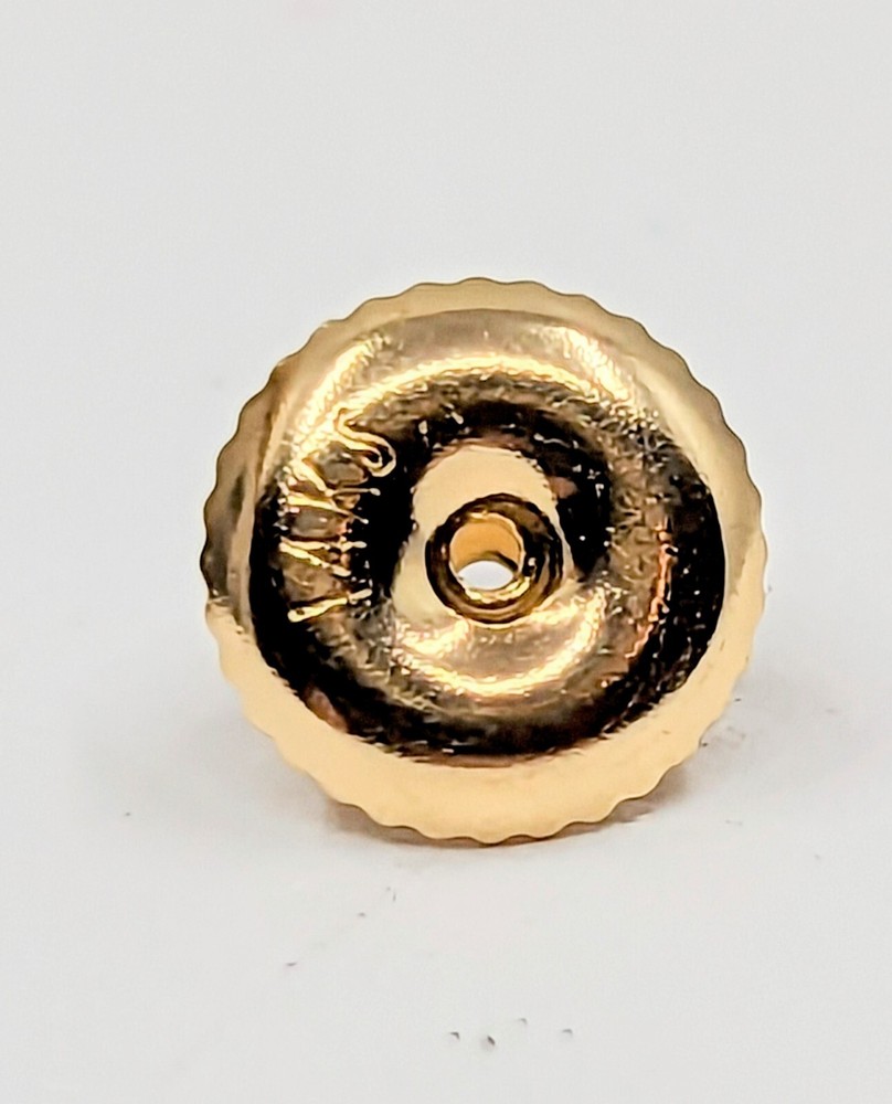 Best 14k Solid Gold Earring Back Replacement Earring Screw Back Threaded VIDEO