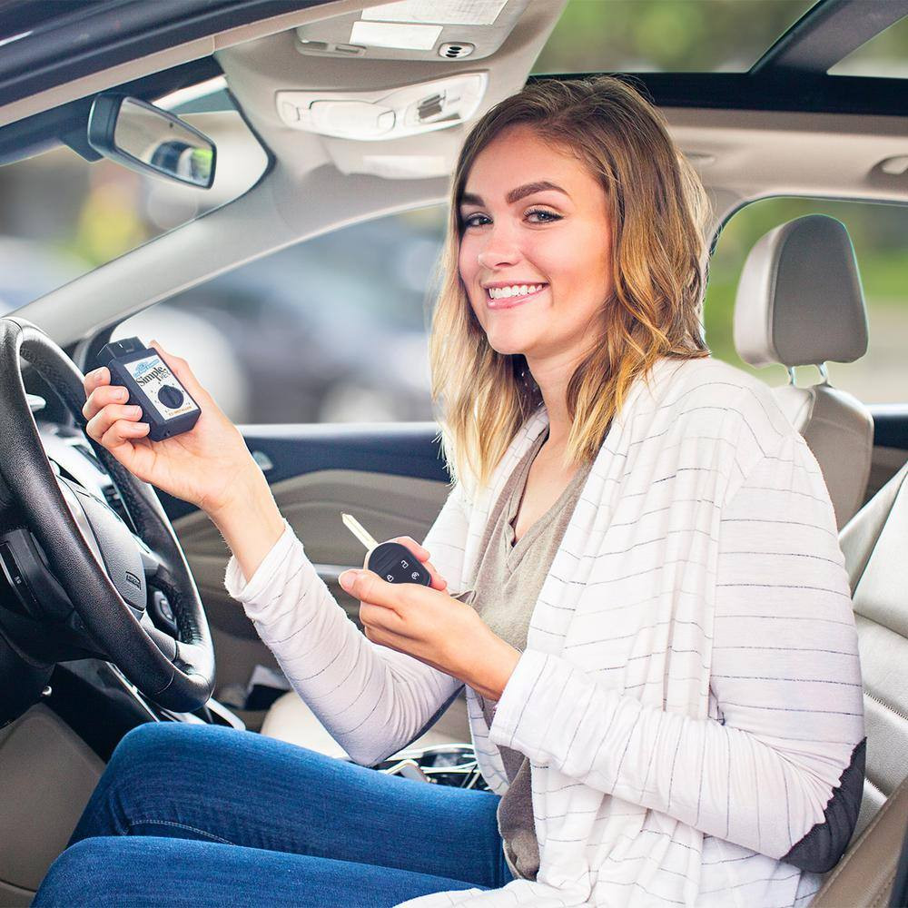 Ford Simple Key - 4-Button Remote and Key Combo with Remote Start - Easy DIY Set