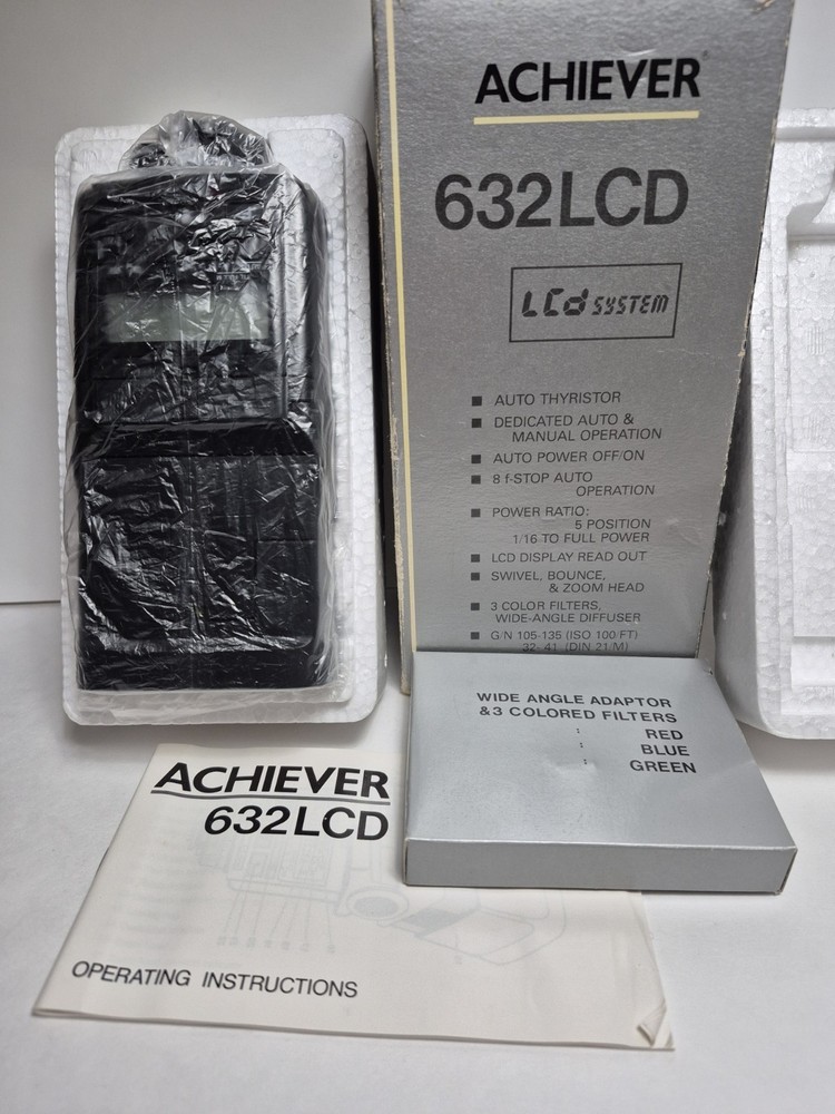 Achiever 632LCD Dedicated Auto Thyristor Universal Flash LCD display New
