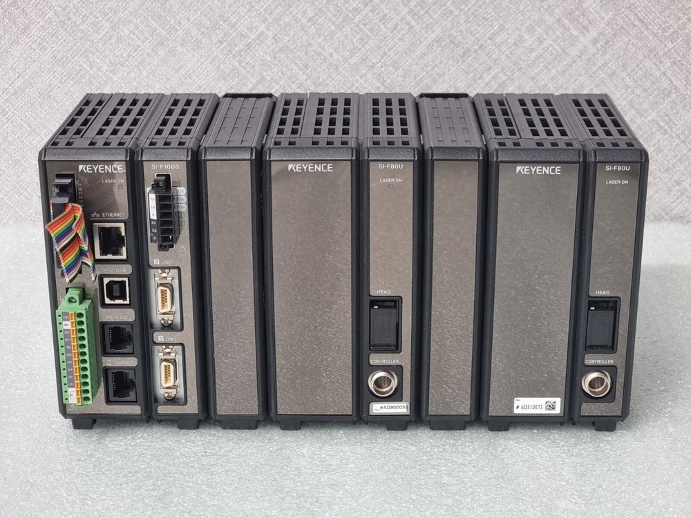 KEYENCE SI-F1003, SI-F80U[2] Laser Displacement SENSOR CONTROLLER