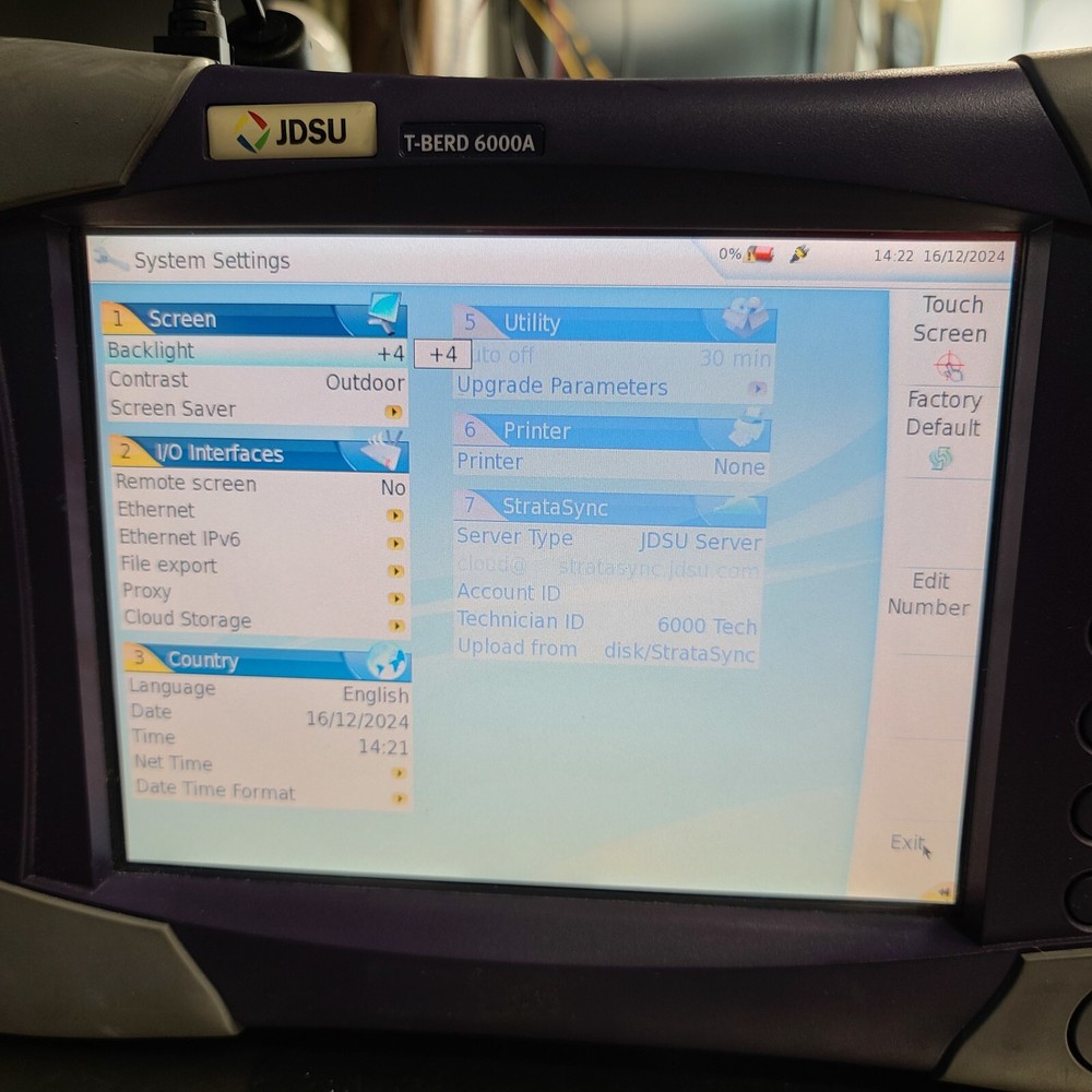 JDSU T-BERD 6000A W/ Bert MSAM1