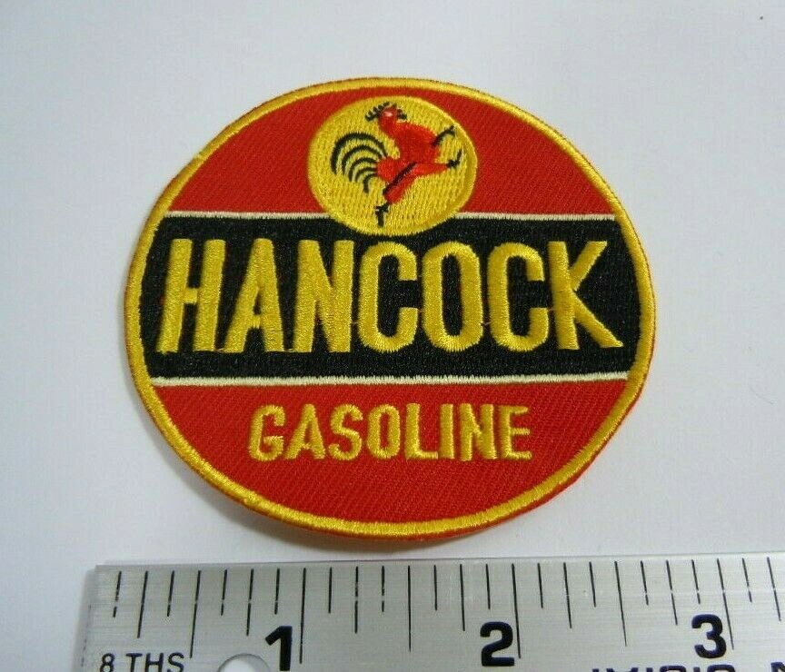 HANCOCK GASOLINE - Embroidered Sew On Uniform-Jacket Patch 3"