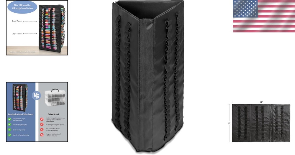 Mini Bead Tower Organizer - Portable Craft Storage Solution=