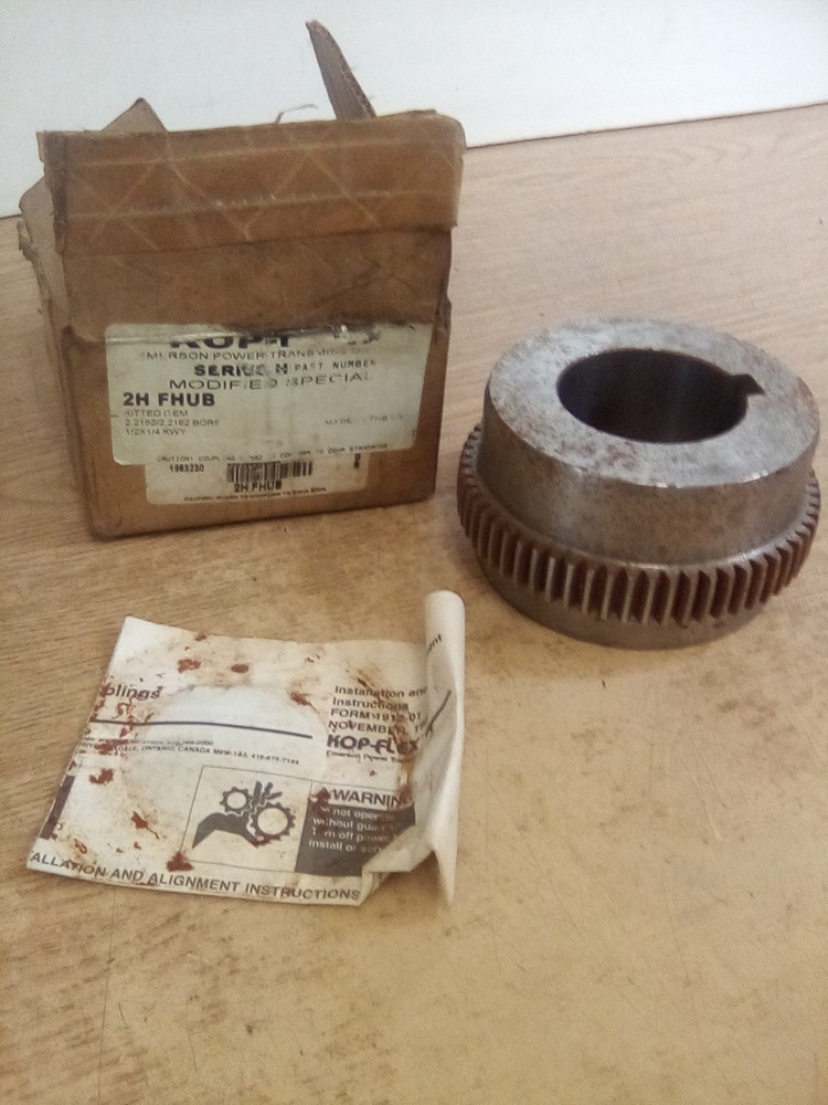 Kop-Flex 2H FHUB Gear Coupling "READ DESCRIPTION"