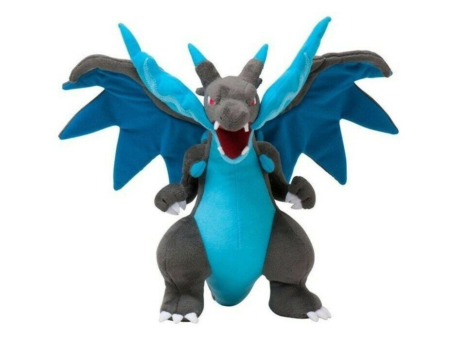 Pokemon Mega Charizard X Y Plush Toy 9 Inch
