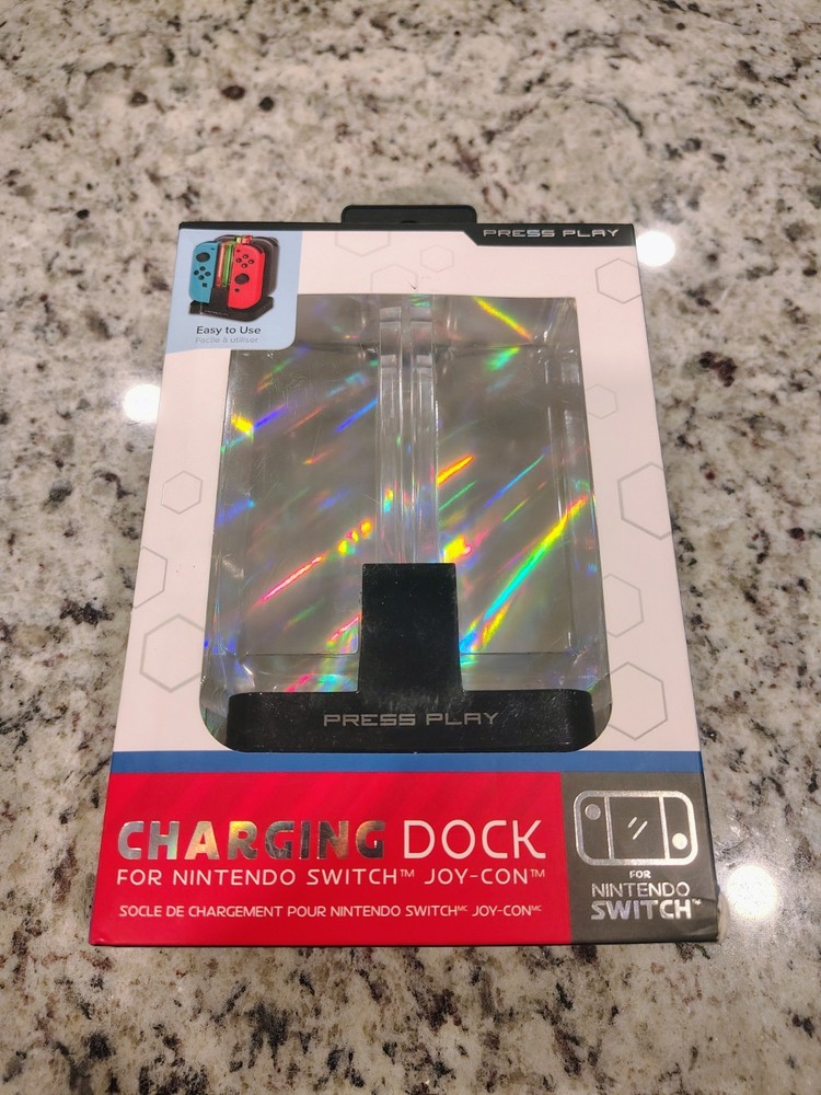 New Switch Controller Charger for Nintendo Switch Joy-Cons Charging Dock Station