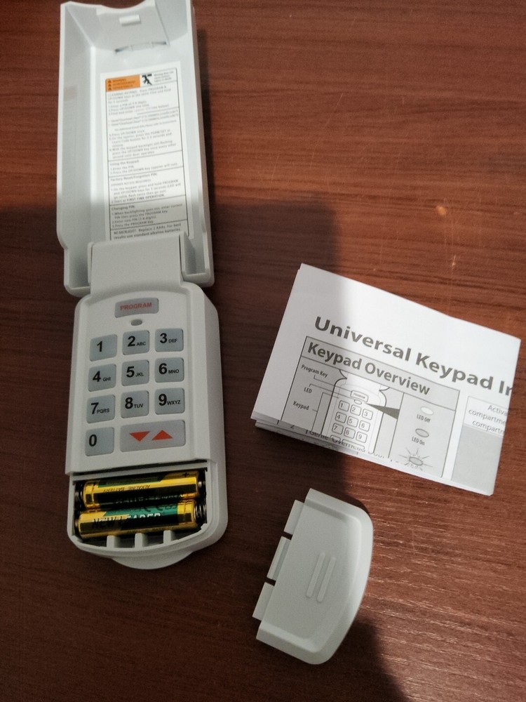 Universal Keypad Garage Door Opener Wireless Remote Keypad Entry System