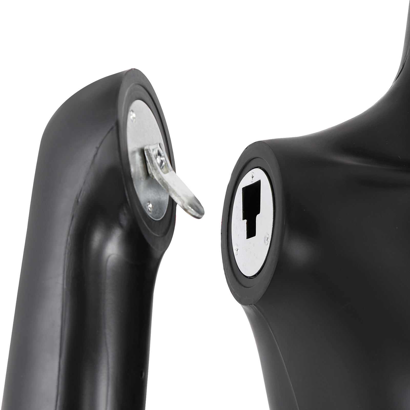 Female Mannequin Dress Form 70 Inch Adjustable Mannequin Full Body w/Base Black