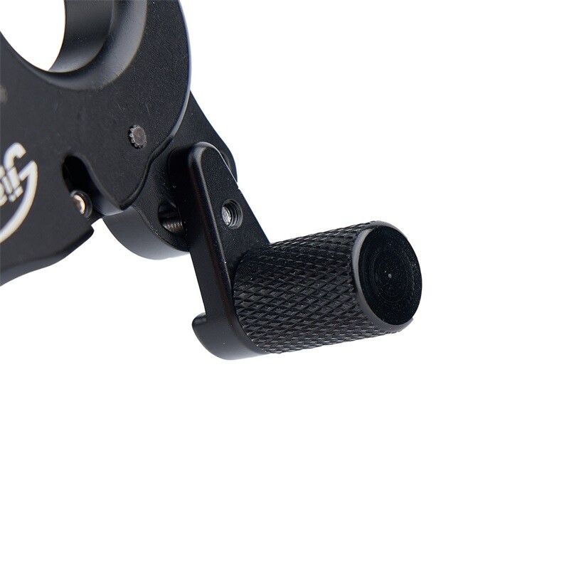 Archery 4-Finger Compound Bow Release Adjustable Can Rotate 360° Thumb Release