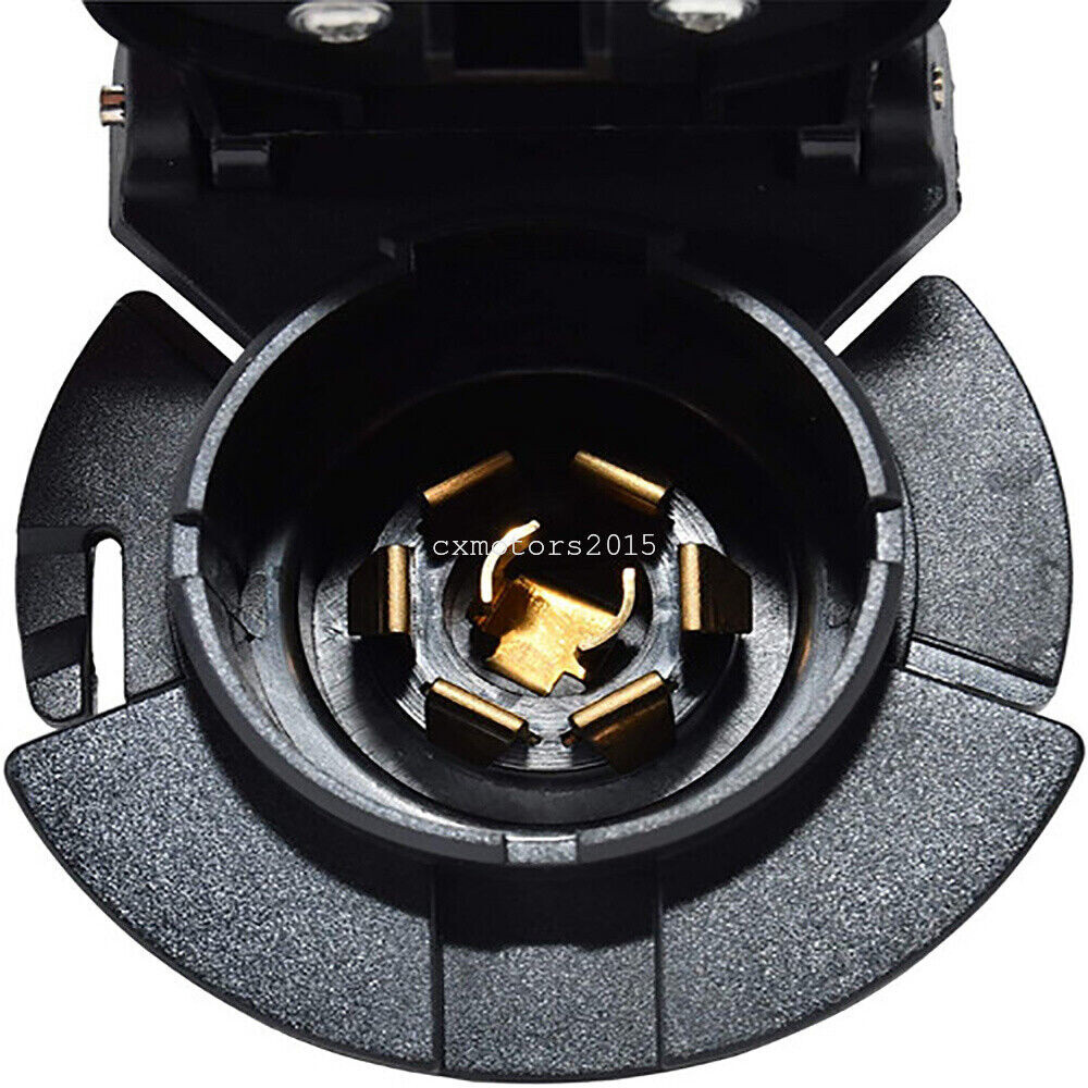 For GMC Sierra 1500 2500 99-12 RV Trailer Connector Plug 7 Way Hitch Twist Mount