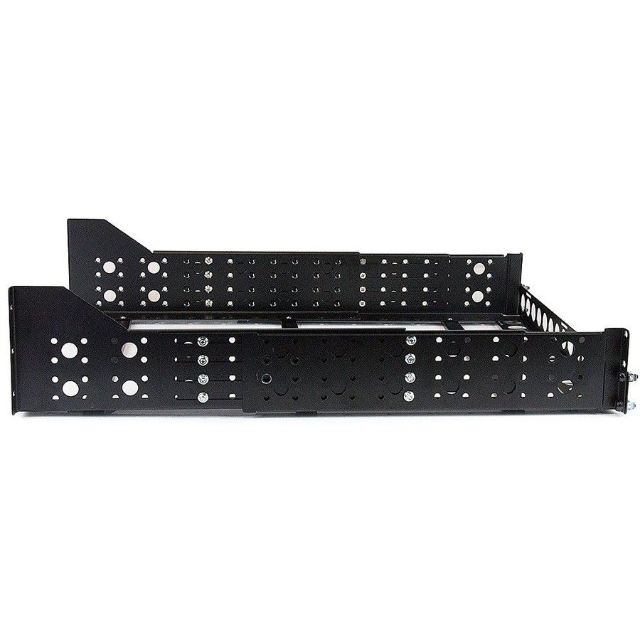 StarTech UNIRAILS3U 19" Adjustable Depth Rack Rails - Black