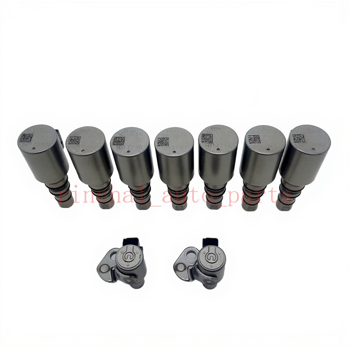9X NEW 8L90 8L45 8L50 valve body solenoid kit ( includes all 9 solenoids needed)
