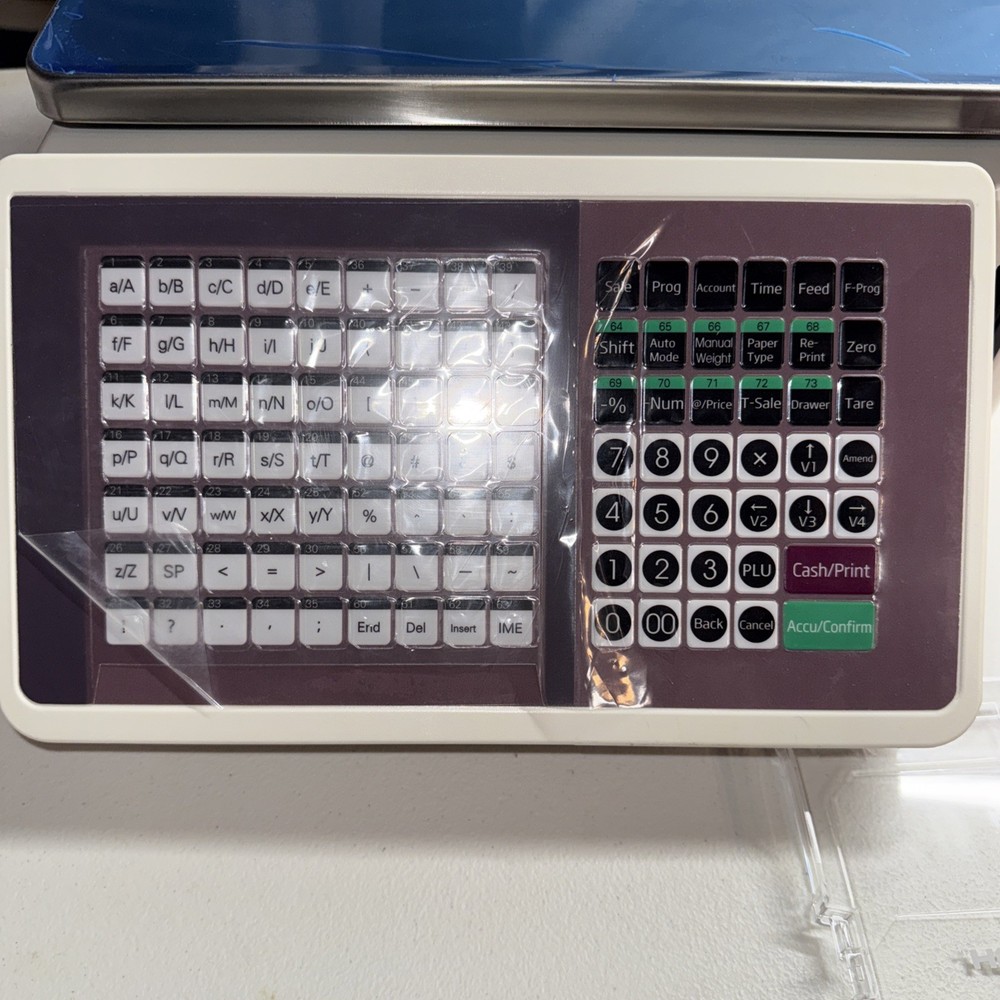 Techtongda 110v Digital Price Computing Scale With Thermal Printer