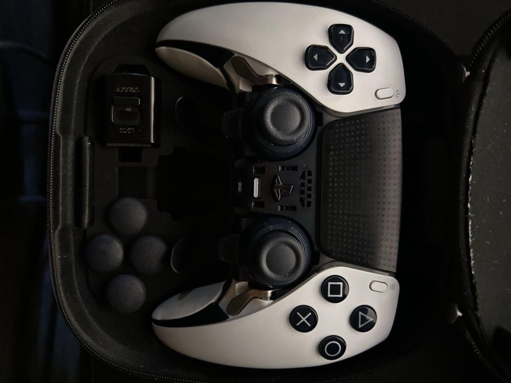 Sony DualSense Edge Wireless Controller Bundle with Case, Thumbsticks