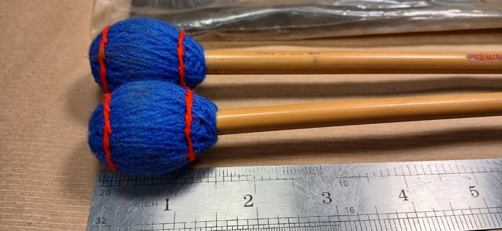 Marimba/vibraphone mallets - hard