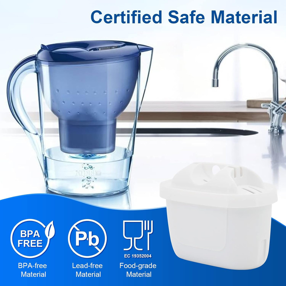 Replacement Filter Compatible with Brita Mavea 1001122,Maxtra,Maxtra+ and LEVOIT
