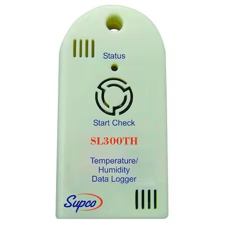 Supco Sl300th Data Logger, Temperature And Humidity