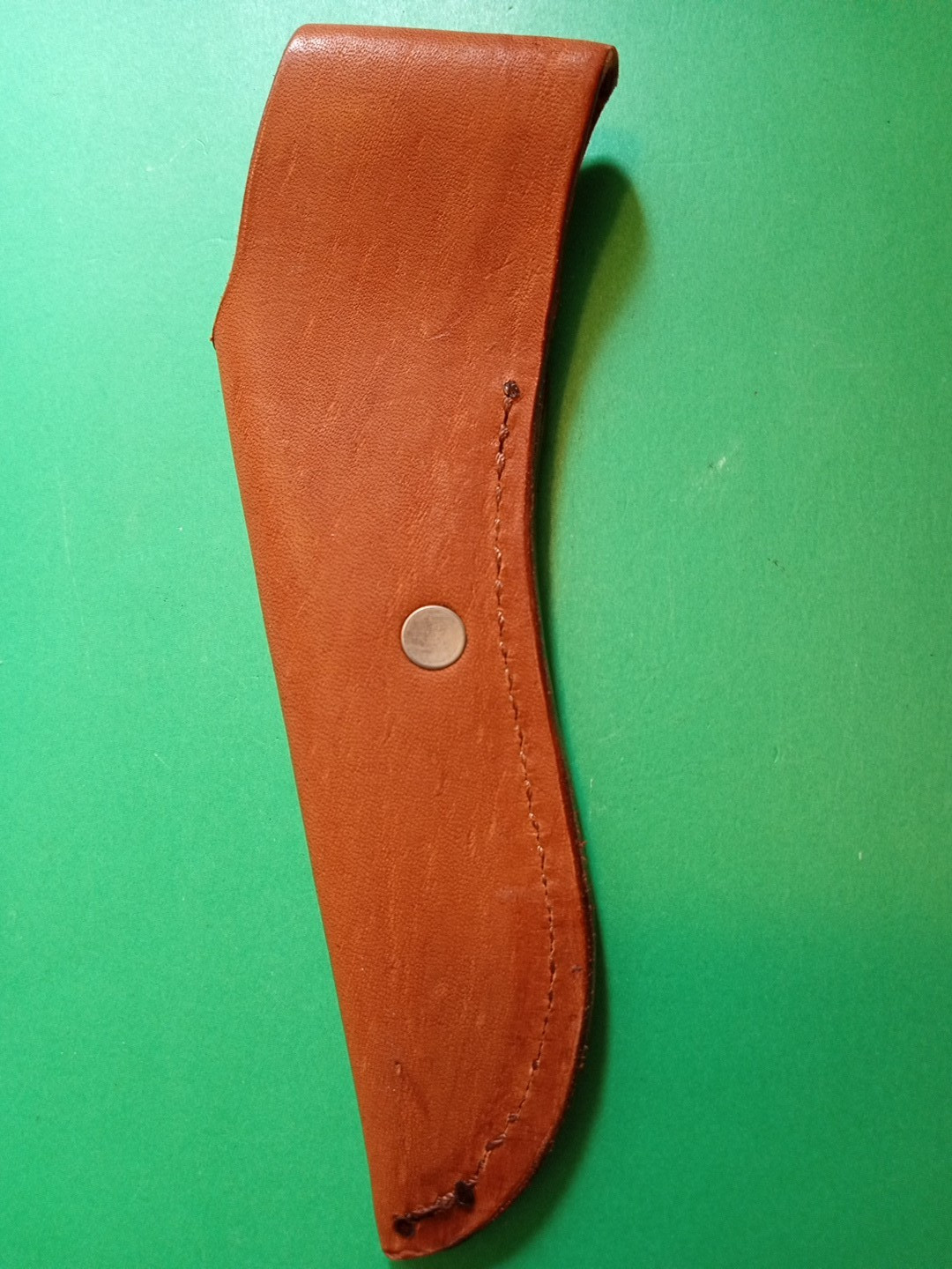 Bear and Son Cutlery USA India Stag Fixed Blade Knife NOS Box and Sheath