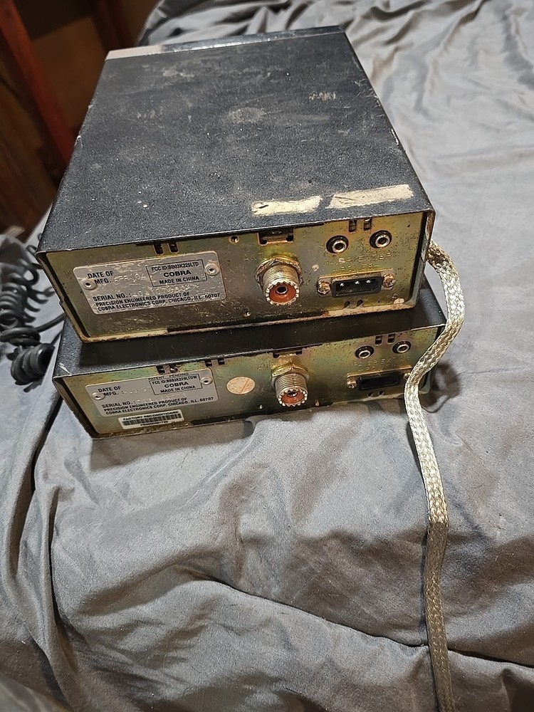2 Cobra Cb Radios