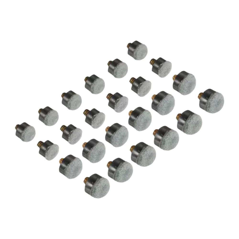 24Pcs Pool Cue Tips Replacement Pool Cue Parts