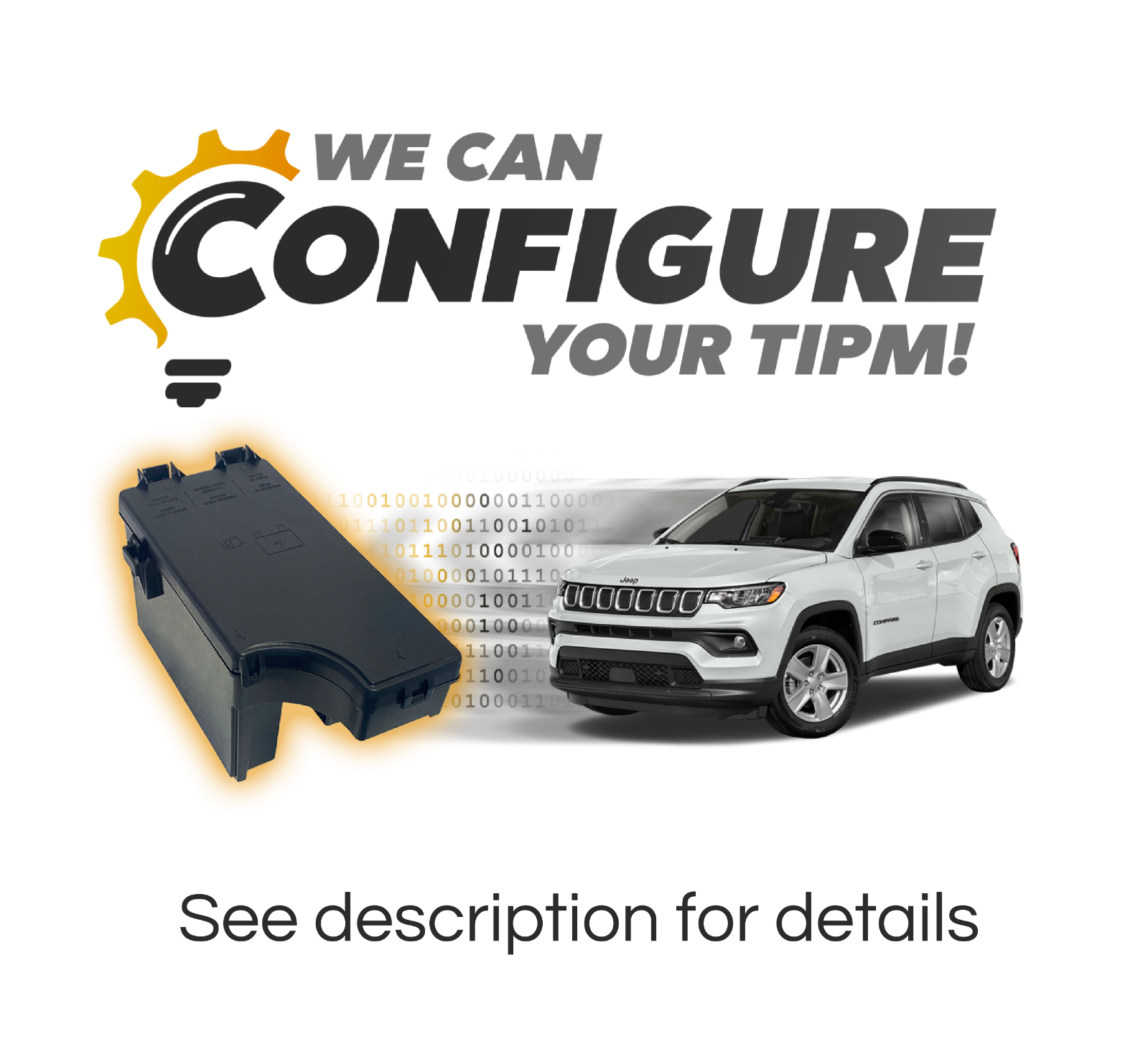 2012 RAM 1500 2500 OEM Rebuilt TIPM Fuse Box 68089323AE