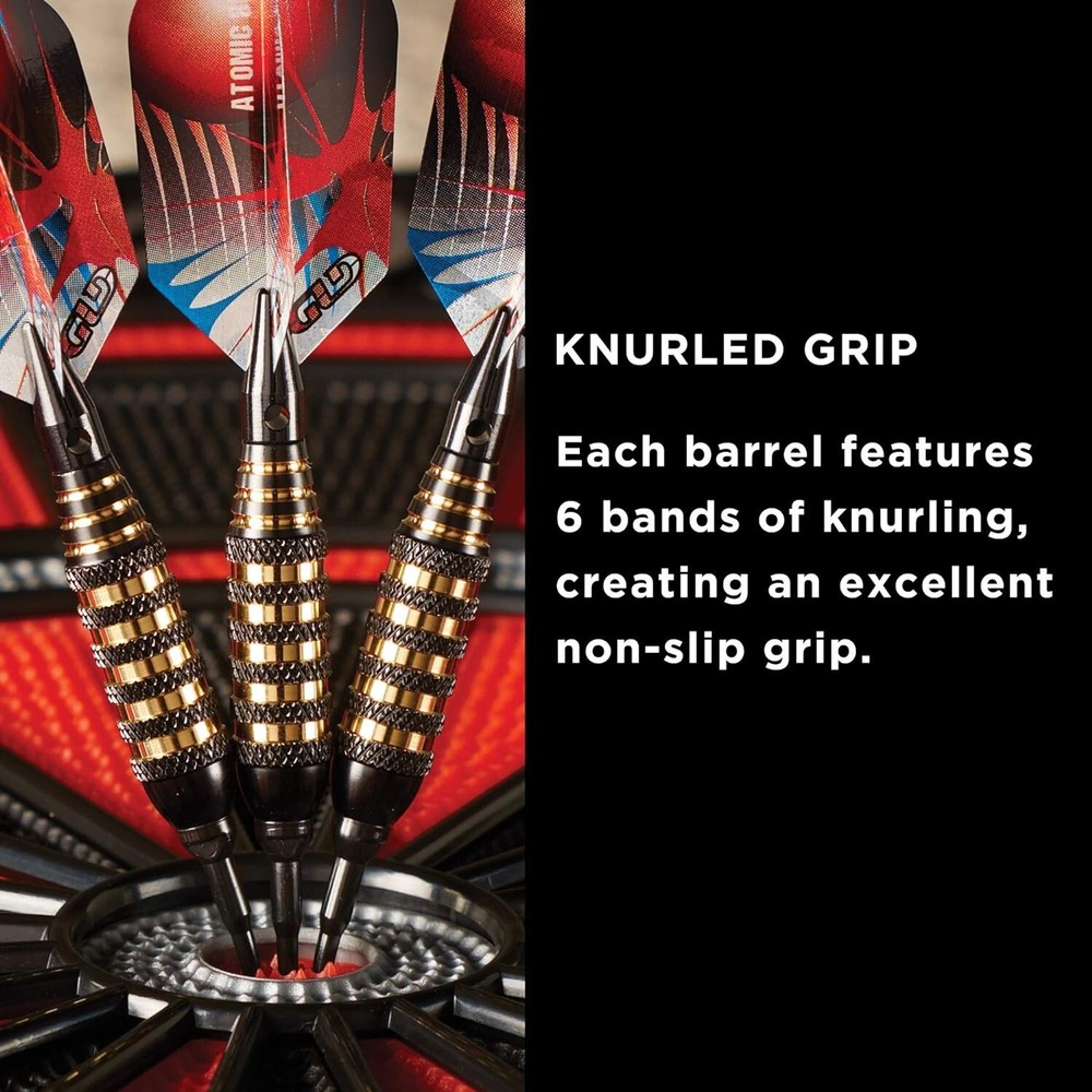 Viper Atomic Bee Soft Tip Darts, Black, 16 Grams