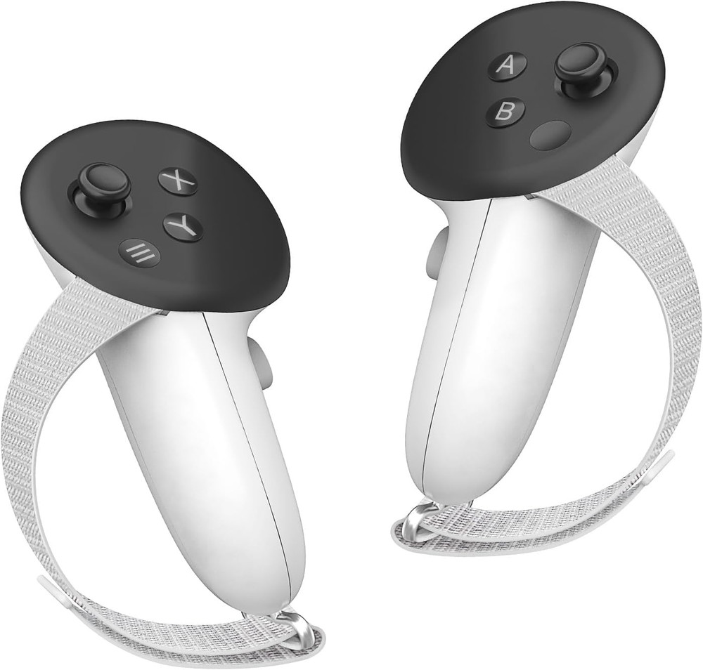 Vr Anti-Slip Controller Straps with Adjustable Knuckle Straps Compatible with Me