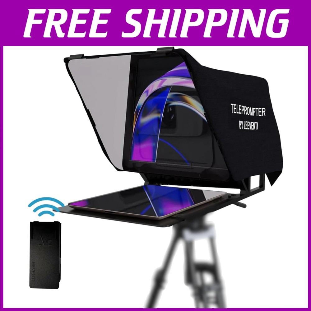 Professional Teleprompter for Video Recording