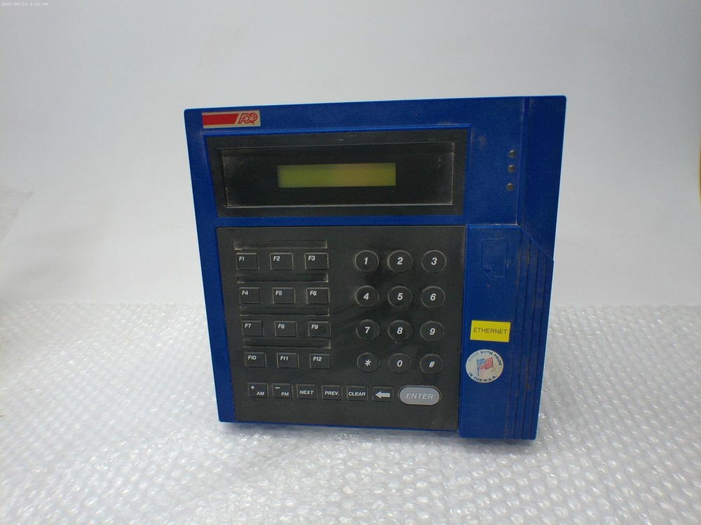 ADP 8600615-427 TIME CLOCK UNMP
